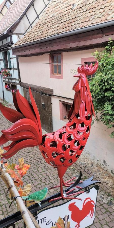 Gite Le Coq Rouge Villa Eguisheim Exterior foto